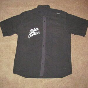 Vintage Carlos'n Charlie's Short Sleeve Button Up Shirt Mexico Men's Size XL